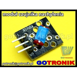 Moduł czujnik nachylenia czujnik przechylenia do Aruduino AVR KY-020