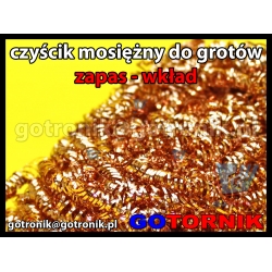 Mosiężny czyścik do grotów - zapasowy wkład (miedziany)