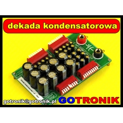 Dekada kondensatorowa 1uF - 10mF