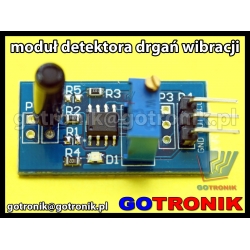 Moduł detektora drgań - wibracji