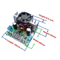 DP4016 przetwornica napięcia 0-38V 8A 200W LED