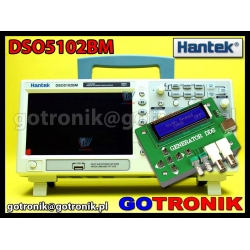 Oscyloskop DSO5102BM 2x100MHz + generator DDS