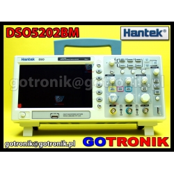 Oscyloskop cyfrowy DSO5202BM Hantek 200MHz