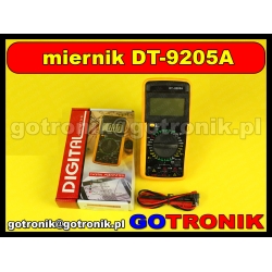 Miernik cyfrowy DT9205A