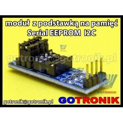 Moduł na pamięć 24Cxxxx I2C Serial Eeprom