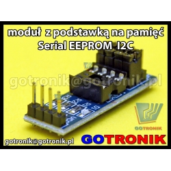 Moduł na pamięć 24Cxxxx I2C Serial Eeprom