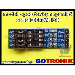 Moduł na pamięć 24Cxxxx I2C Serial Eeprom