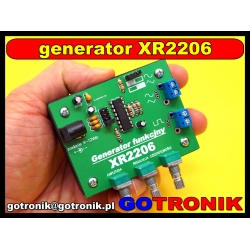 XR2206 generator funkcyjny wersja ARK