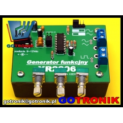 XR2206 generator funkcyjny wersja ARK