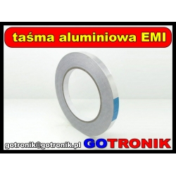 Taśma aluminiowa EMI z klejem 15mm