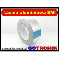 Taśma aluminiowa EMI z klejem 40mm