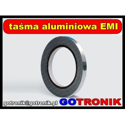 Taśma aluminiowa EMI z klejem 5mm