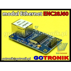 Moduł Ethernet z kontrolerem ENC28J60