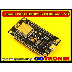 Moduł WIFI ESP8266 NodeMcu V3