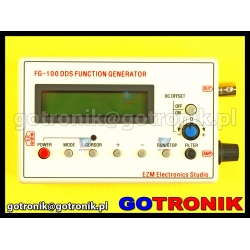 Generator funkcyjny DDS 1Hz - 500kHz (FG100)