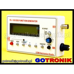 Generator funkcyjny DDS 1Hz - 500kHz (FG100)