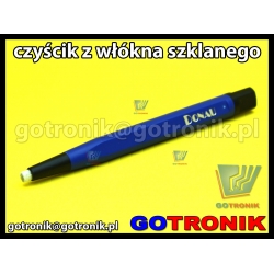 Pędzelek z włosiem włókna szklanego szczotka DONAU FIBERPEN do ścieżek drukowanych