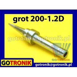 Grot 200-1.2D - płaski dłuto 1,2mm