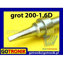 Grot 200-1.6D - płaski dłuto 1,6mm