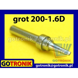 Grot 200-1.6D - płaski dłuto 1,6mm