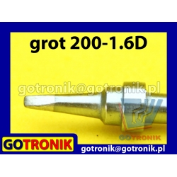 Grot 200-1.6D - płaski dłuto 1,6mm