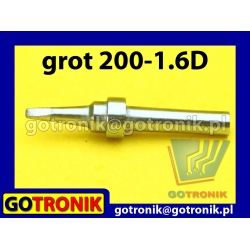 Grot 200-1.6D - płaski dłuto 1,6mm