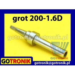 Grot 200-1.6D - płaski dłuto 1,6mm