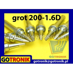 Grot 200-1.6D - płaski dłuto 1,6mm