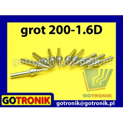Grot 200-1.6D - płaski dłuto 1,6mm