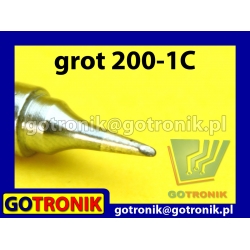 Grot 200-1C - ścięty 1mm