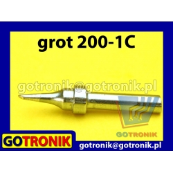 Grot 200-1C - ścięty 1mm