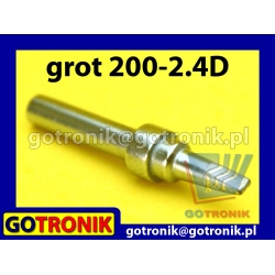 Grot 200-2.4D - płaski dłuto 2,4mm