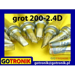 Grot 200-2.4D - płaski dłuto 2,4mm