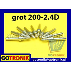 Grot 200-2.4D - płaski dłuto 2,4mm