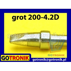 Grot 200-4.2D - płaski dłuto 4,2mm