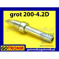 Grot 200-4.2D - płaski dłuto 4,2mm