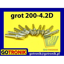 Grot 200-4.2D - płaski dłuto 4,2mm