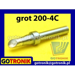 Grot 200-3C - ścięty 3mm