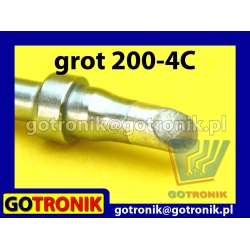 Grot 200-4C - ścięty 4mm