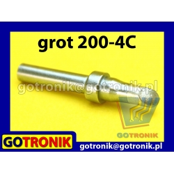 Grot 200-4C - ścięty 4mm