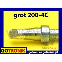 Grot 200-4C - ścięty 4mm