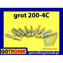 Grot 200-4C - ścięty 4mm