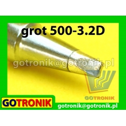 Grot 500-3.2D - płaski dłuto 3,2mm