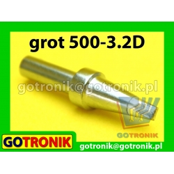 Grot 500-3.2D - płaski dłuto 3,2mm