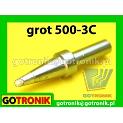 Grot 500-3C - ścięty okrągły 3mm