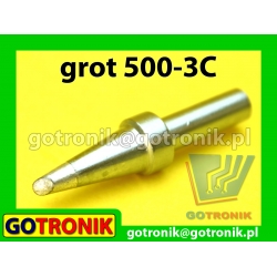 Grot 500-3C - ścięty okrągły 3mm