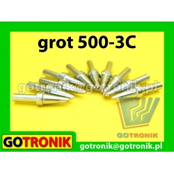 Grot 500-3C - ścięty okrągły 3mm