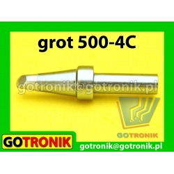 Grot 500-4C - ścięty okrągły 4mm