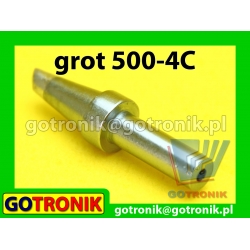 Grot 500-4C - ścięty okrągły 4mm