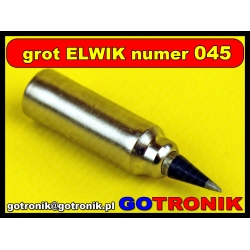 Grot ELWIK GD-1 numer 45 stożek 0,8mm